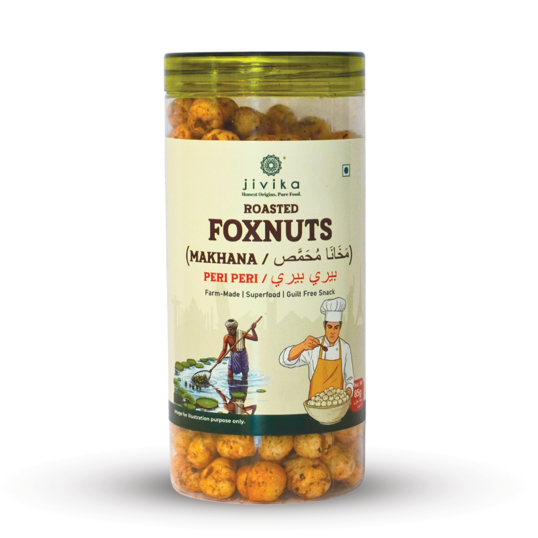 Roasted Makhana Peri Peri