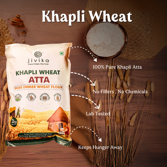 Khapli Flour - Emmer Wheat